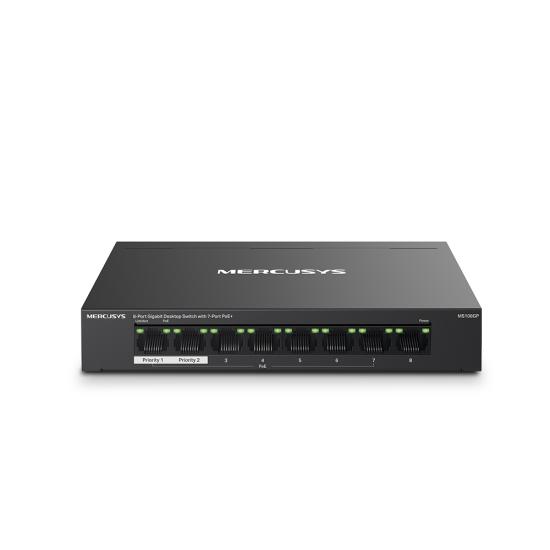 Tp-Link MS108GP 7 Port Poe+ Switch Metal Kasa