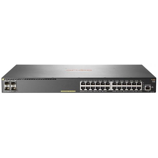 HP Aruba Instant On 2930F 24G PoE 4 PoE 4SFP-SFP  Switch