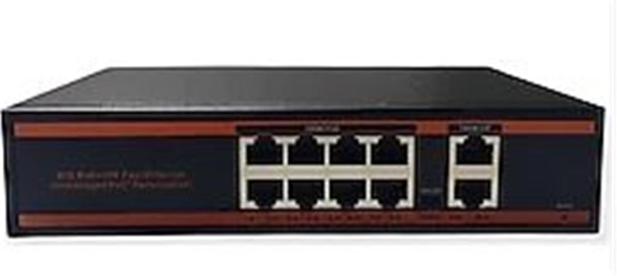 Nova NVC-HC1064PLS 4 Port Poe+ Uplink Switch 120W