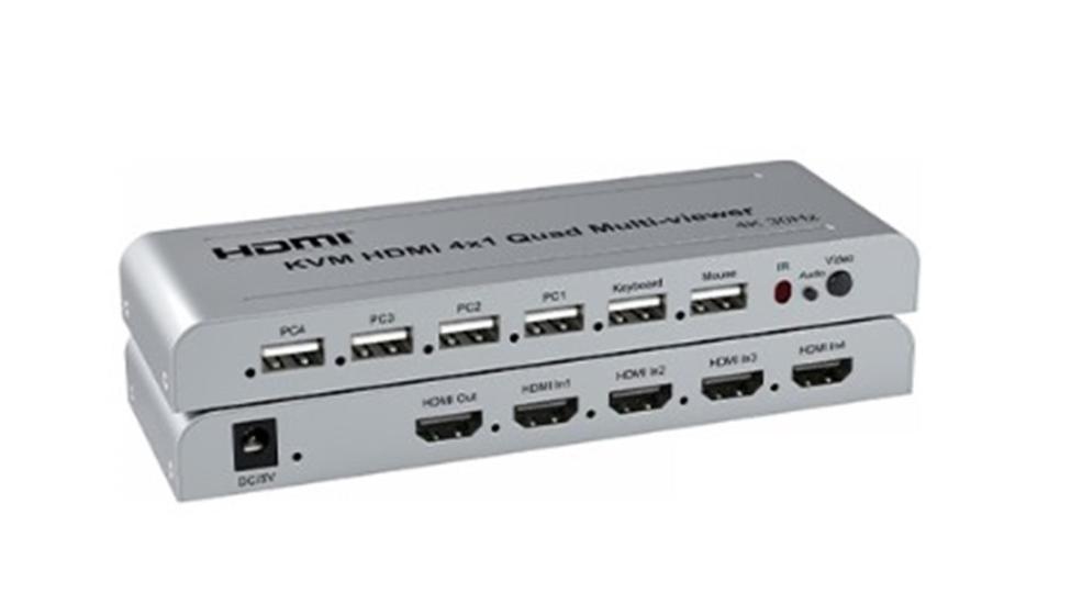 Nova NVC-HDSW4-KVM 4K HDMI Switcher 4×1