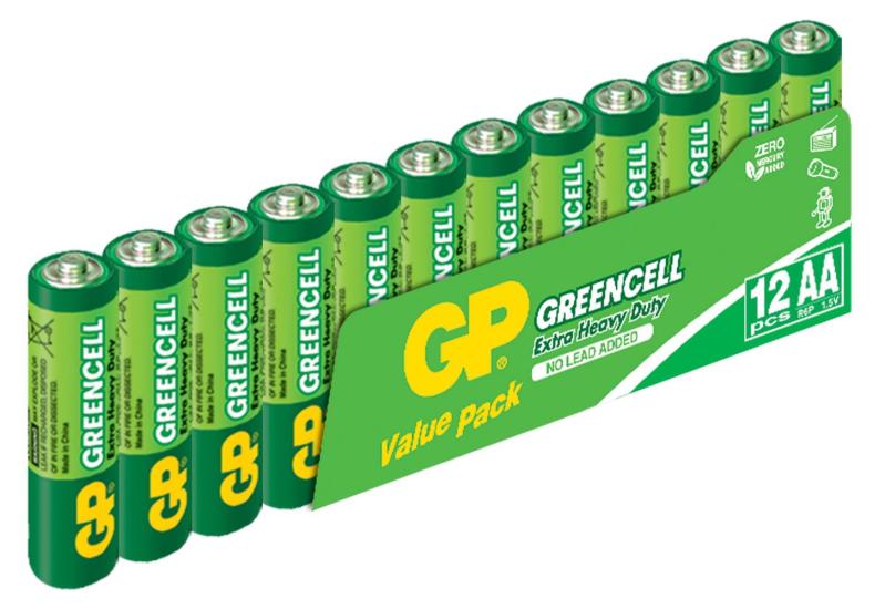 GP Greencel R6 AA Boy Çinko Kalem Pil GP15G-VS12