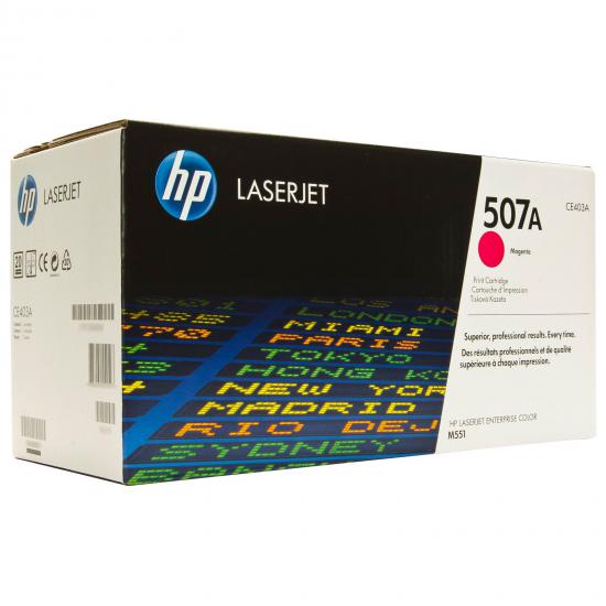 HP CE403A 507A Magenta Kırmızı 6.000 Sayfa Toner