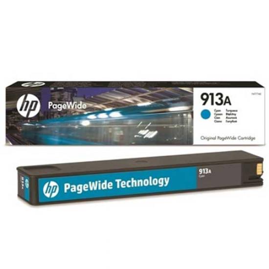 HP F6T77AE 913A Cyan Mavi Pagewide Kartuş