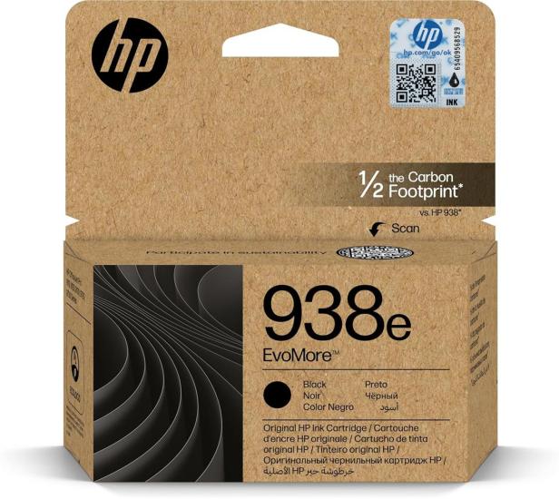 HP 938e Black Siyah Yüksek Kapasite Kartuş 4S6Y2PE