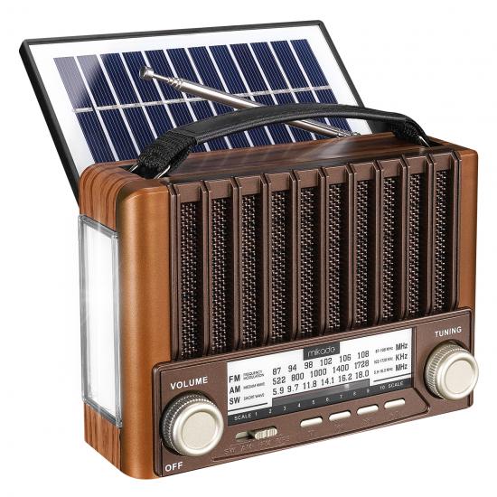 Mikado MDR-310 SOLAR 3 Band Klasik Radyo