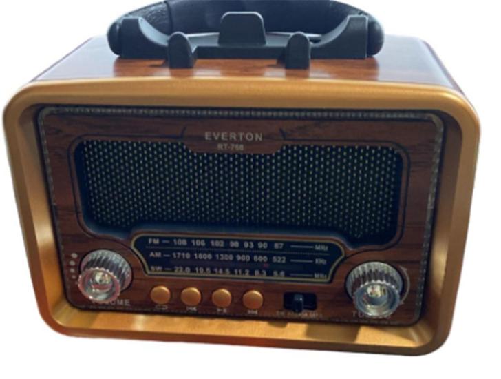 Everton Rt-768 Bluetooth Şarj Nostaljik Radyo