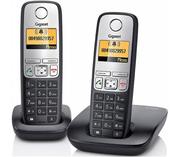 Gigaset A690 Duo 2 li Siyah Telsiz Dect Telefon