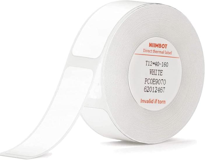 NIIMBOT T12-40-160WHITE 12X40MM Termal Etiket