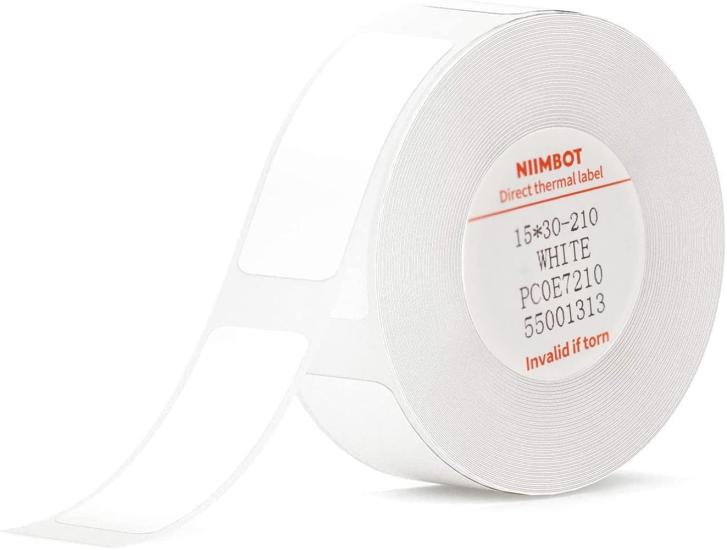 NIIMBOT T15-30-210WHITE 15X30MM Termal Etiket