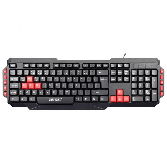 Everest KB-G7 Armor USB Q Gaming Oyuncu Klavyesi